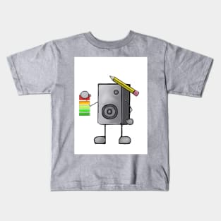 Petrie Speaker - Sanders Sound & Picture's Official Mascot Kids T-Shirt